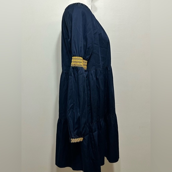 Elizabeth and James Tiered Boho Peasant Mini Dress - Picture 9 of 15